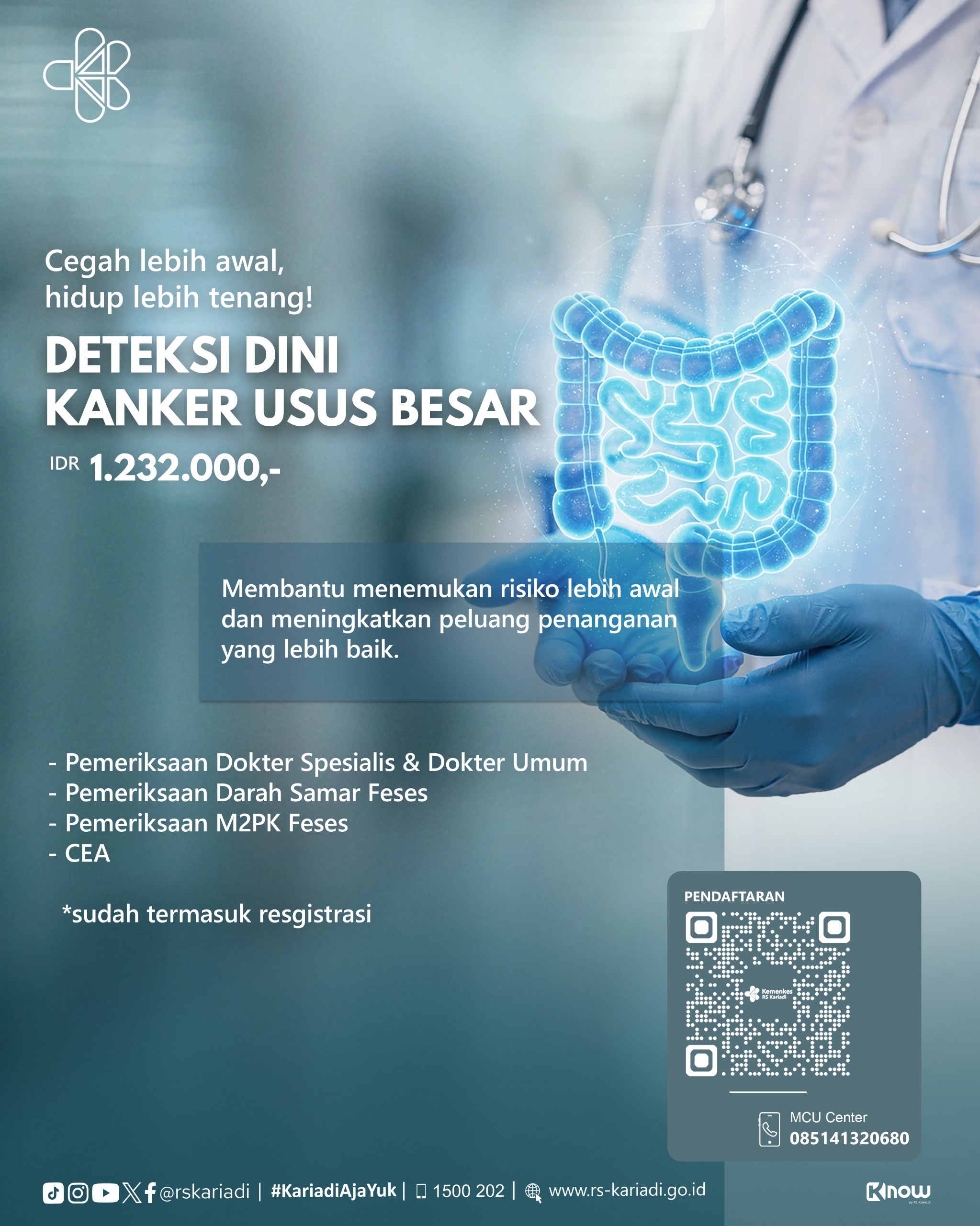 Gambar Konten Deteksi Dini Kanker Usus Besar