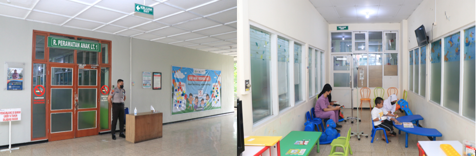 Ruang Anak lantai 1 RSUP Dr Kariadi